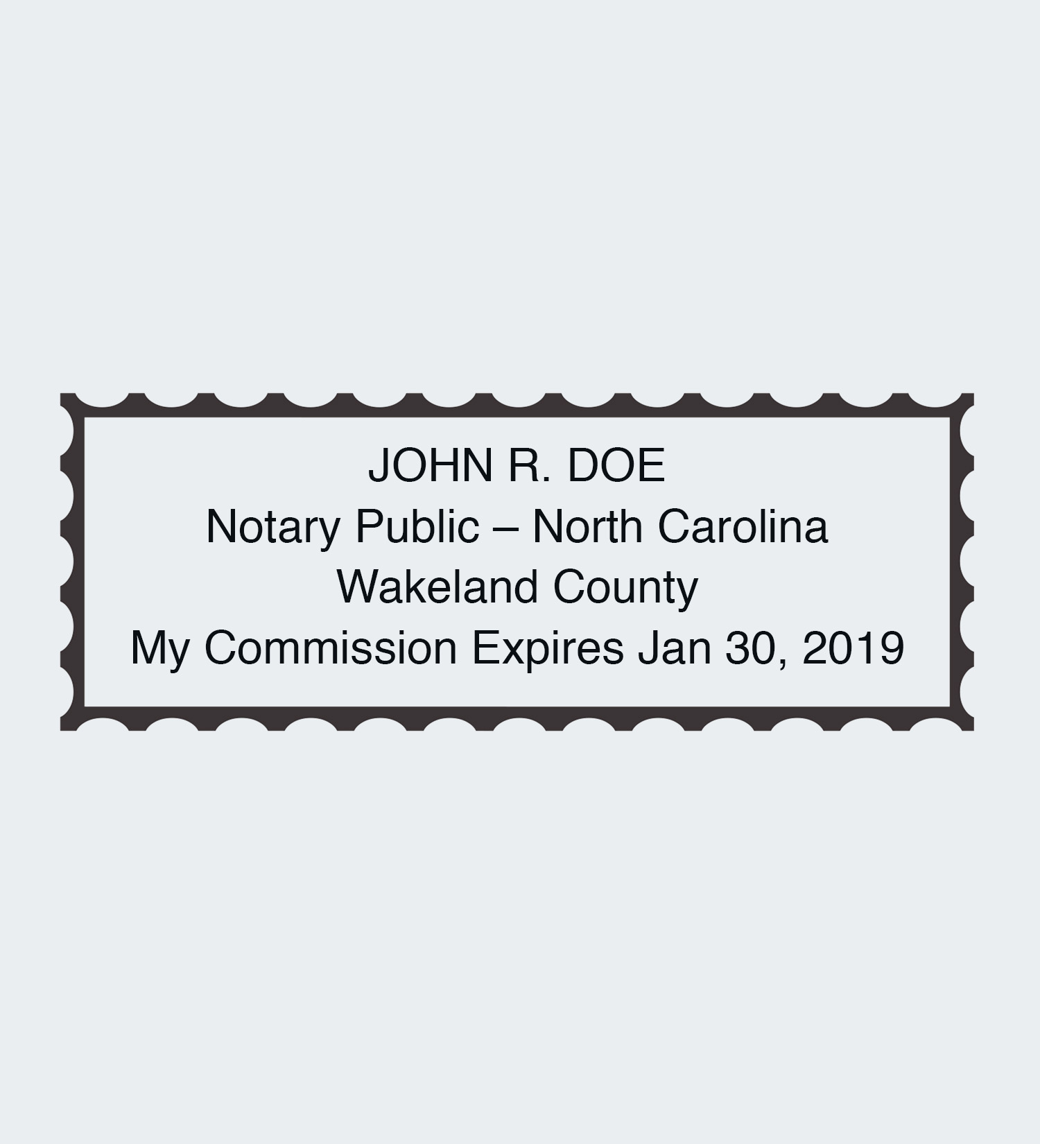 North Carolina Notary Seals NNA